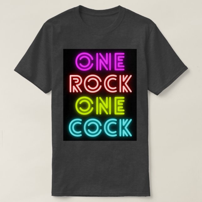 T-shirt Tu sais ce qu'ils disent Neon (Design devant)