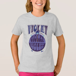 T-shirt Tu tournes Violet, Violet !