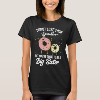 T-shirt Tu vas être une grande sœur annonce de grossesse