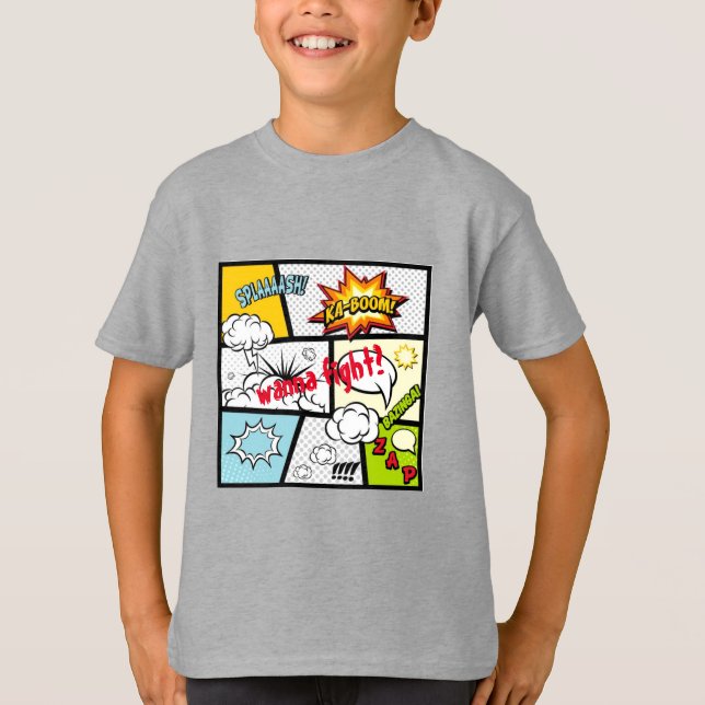 T-shirt Tu veux te battre ? (Devant)