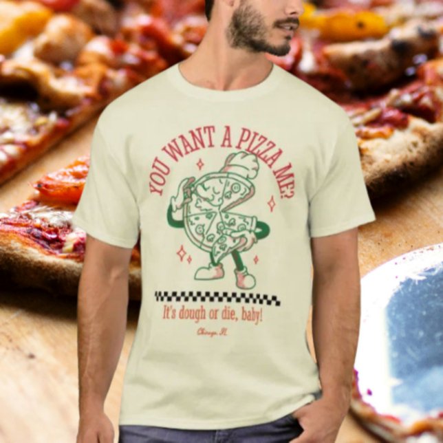 T-shirt Tu veux une pizza moi ? (Créateur téléchargé)