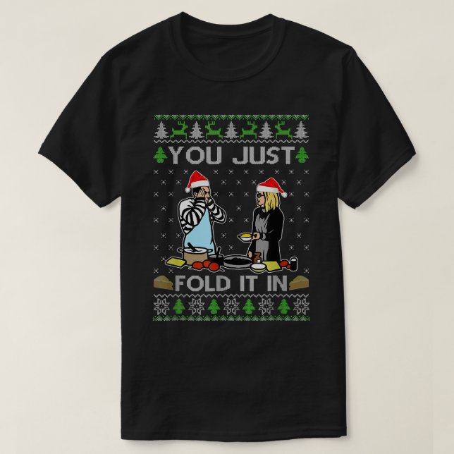 T-shirt Tu Viens De Le Plier Dans Le Fromage Laide Christ (Design devant)