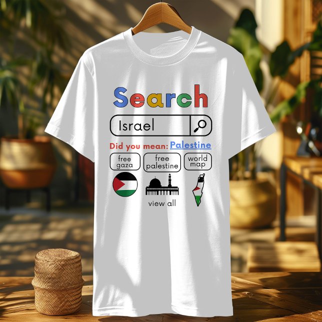 T-shirt Tu voulais dire la marche Palestine-pro palestine (Créateur téléchargé)
