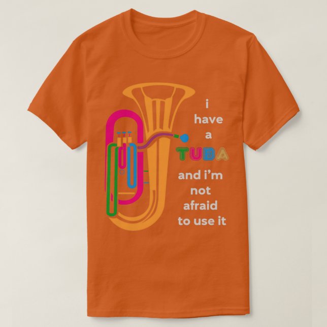 T-shirt Tuba (2) (Design devant)
