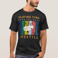 Tuba C'est un tee drôle de style de vie