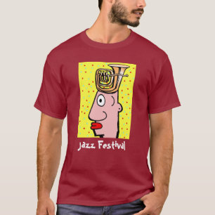 T-shirt Tuba Head aux Festivals