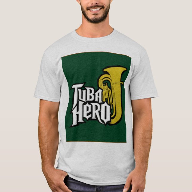 T-shirt tuba_hero (Devant)