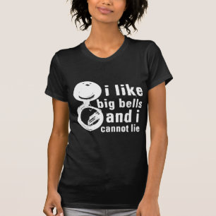 T-shirt Tuba - j'aime grandes Bells