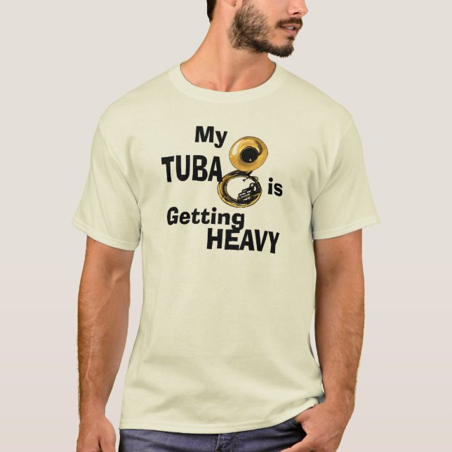 T-shirt Tuba lourd (Devant)