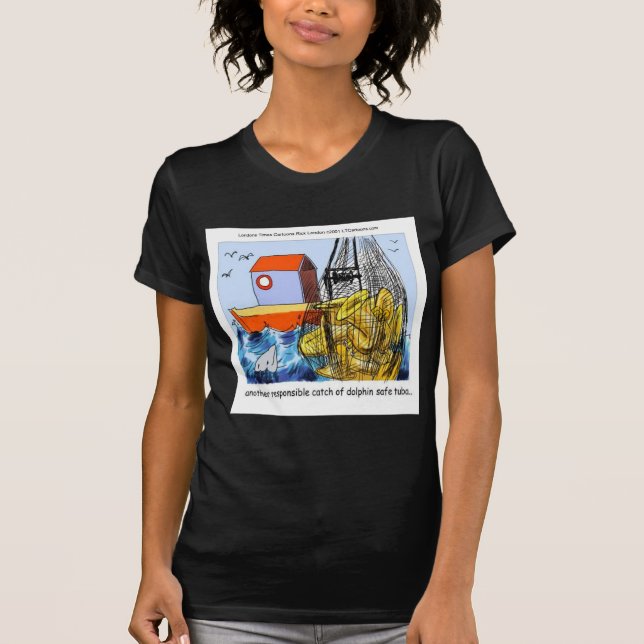 T-shirt Tuba sans dauphin drôle (Devant)