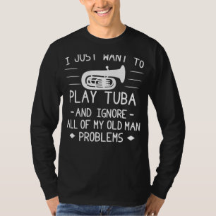 T-shirt Tuba Therapy : Blast Away Old Man Malheur à l'Humo