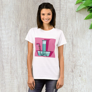 T-shirt Tube de test scientifique