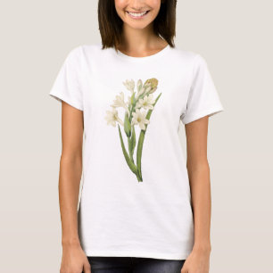 T-shirt tuberose (espèces de Tuberosa) par Redouté