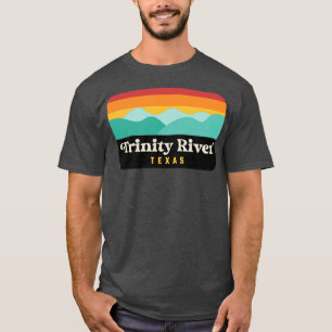 T-shirt Tubes de rivière au Texas Trinity River Dallas For