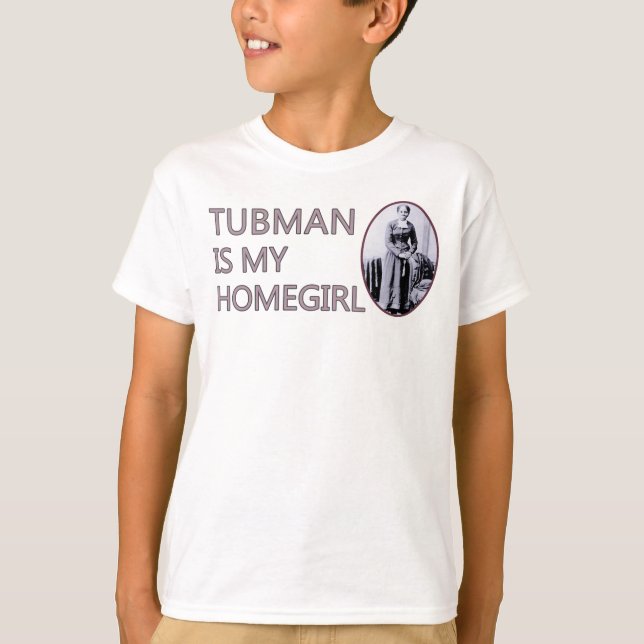 T-shirt Tubman est mon homegirl (Devant)