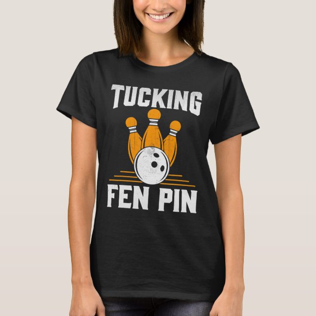 T-shirt Tucking Fen Pin  Bowling Shirt (Devant)