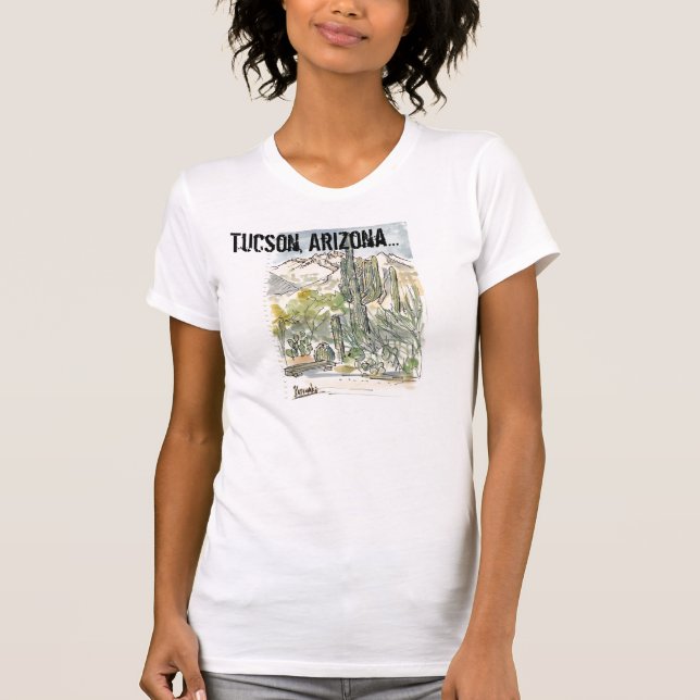 T-shirt Tucson Arizona (Devant)