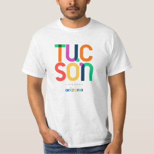 T-shirt Tucson Arizona Mid Century, Pop Art,