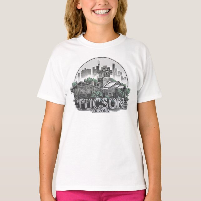 T-shirt Tucson City Arizona USA (Devant)