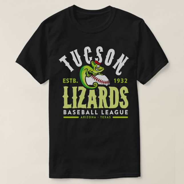T-shirt Tucson Lizards Baseball (Design devant)