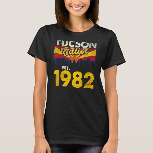 T-shirt Tucson Native Est 1982 1 (Devant)
