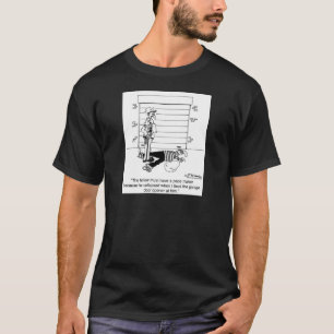 T-shirt Tué par un ouvreur de porte de garage