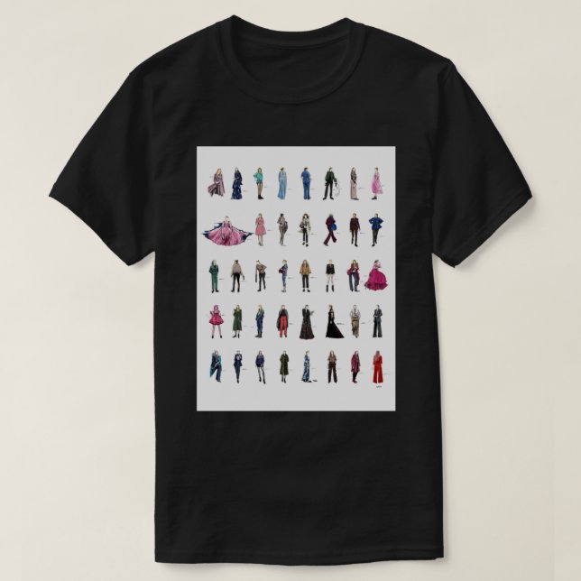 T-shirt tuer eve villanelle mode look version4 (Design devant)