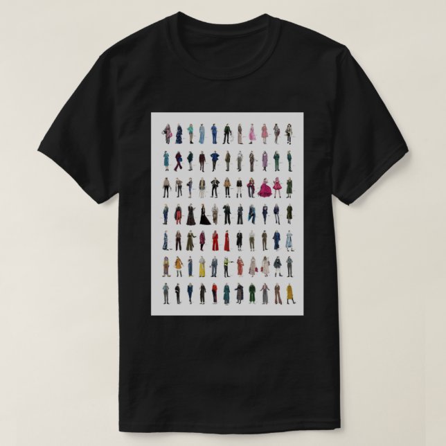 T-shirt tuer eve villanelle mode look version 6 (Design devant)