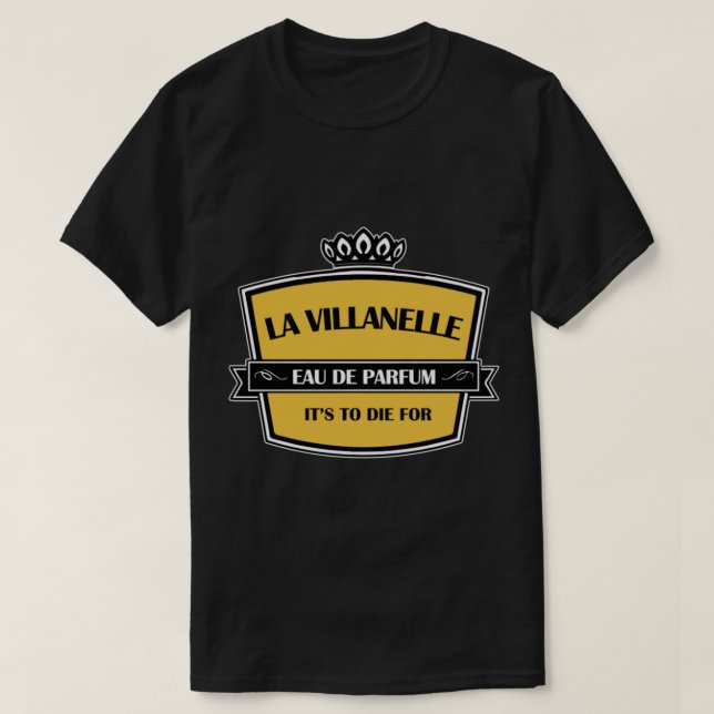T-shirt Tuer Eve Villanelle Parfum (Design devant)
