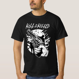 T-shirt Tuer ou être tué Garçons & Filles New Halloween 20