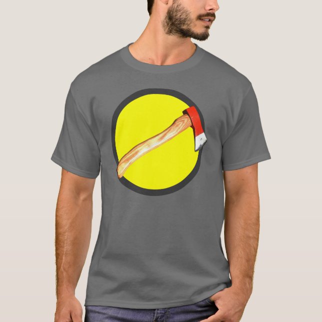 T-shirt Tueur à la hache (Devant)