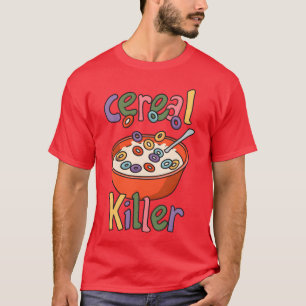T-shirt Tueur de céréales Mème drôle de famille