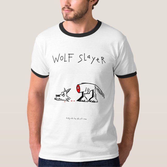 T-shirt Tueur de loup (Devant)