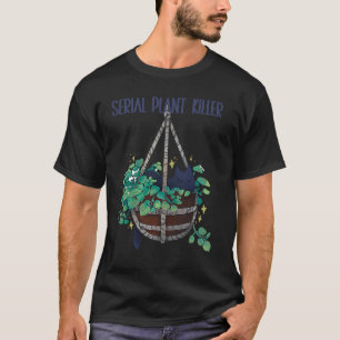 T-shirt Tueur de Plante de chat mort
