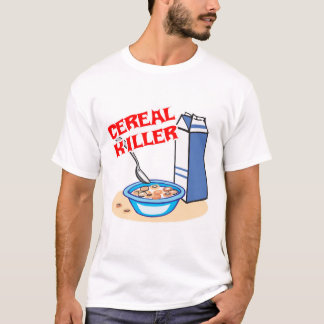 T-shirt tueur en série de céréales