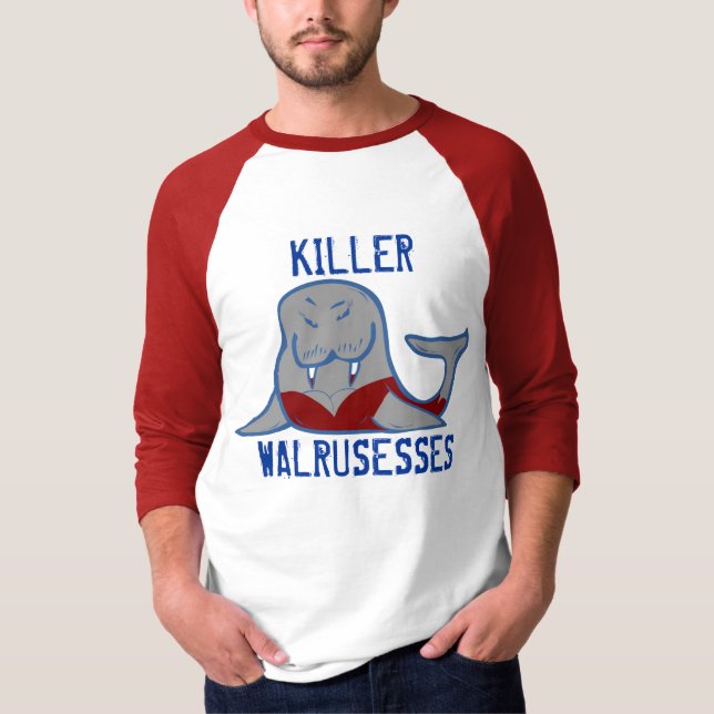 T-shirt Tueur Walrusesses (Devant)
