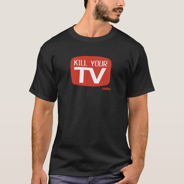 T-SHIRT TUEZ VOTRE TV (Devant)