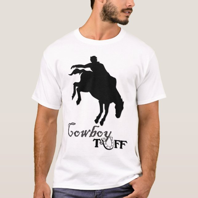 T-shirt Tuf de cowboy (Devant)