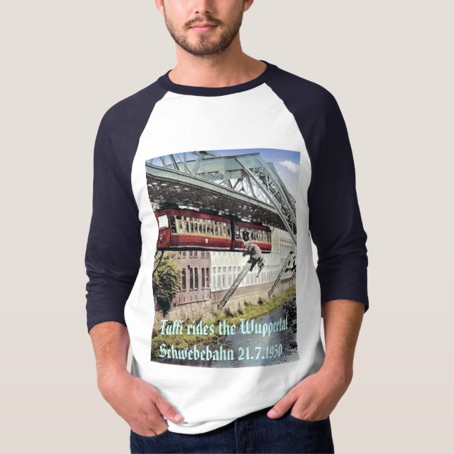 T-shirt Tuffi monte Wuppertal Schwebe… (Devant)