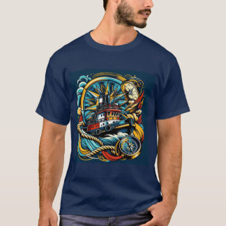 T-SHIRT TUGBOAT STYLE