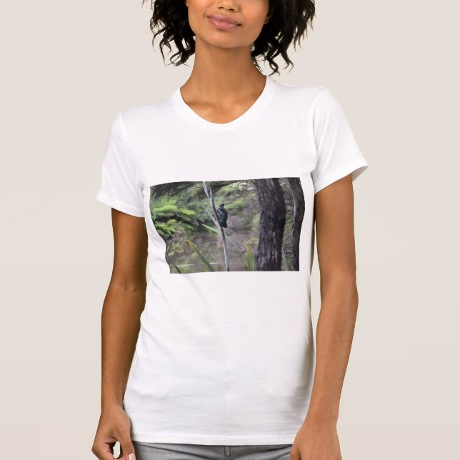 T-shirt Tui de Nouvelle-Zélande (Devant)