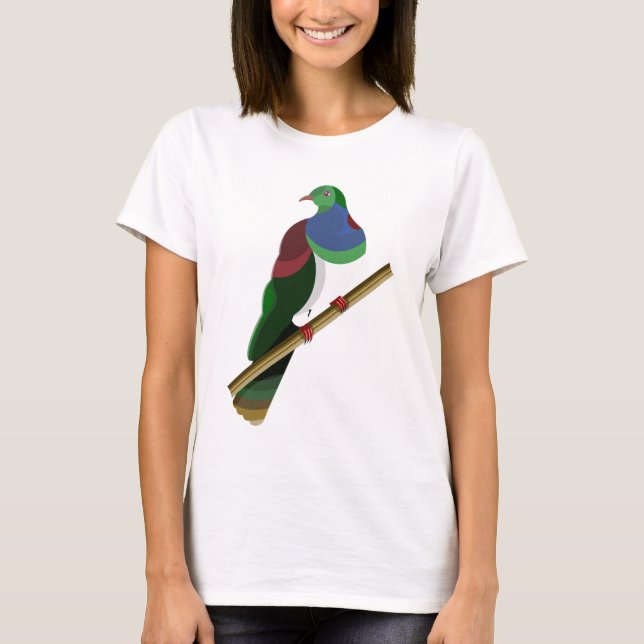T-shirt Tui Kereru NZ Bird (Devant)