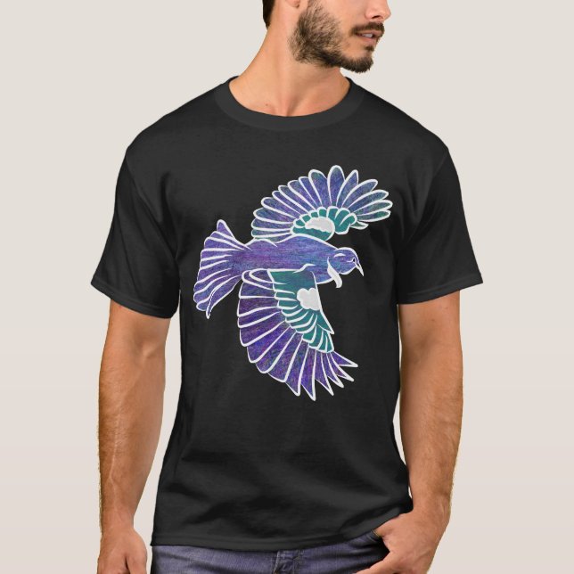 T-shirt Tui New Zealand Bird (Devant)