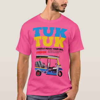 T-shirt Tuk Tuk Bangkok Thaïlande Transport