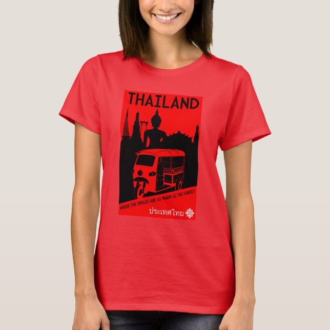 T-shirt Tuk Tuk Thaïlande (Devant)
