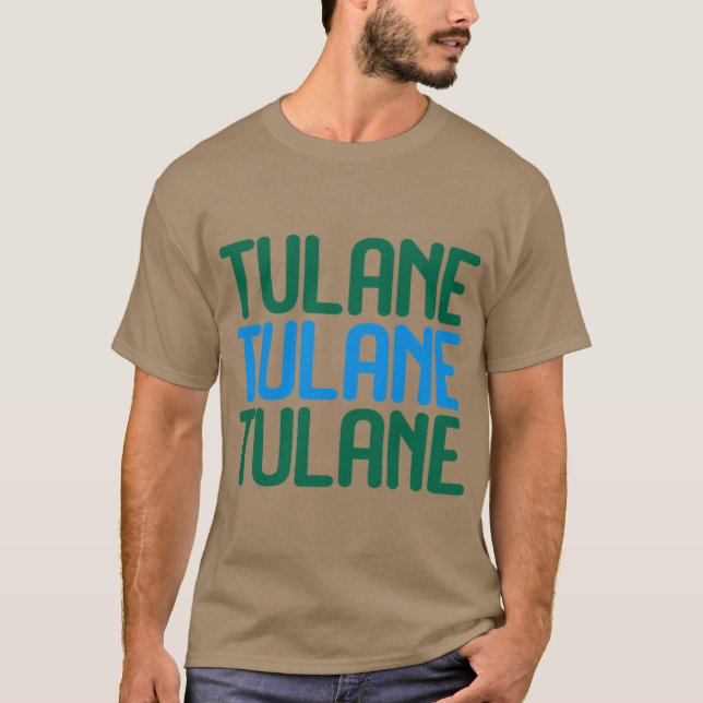 T-shirt tulane 1 (Devant)