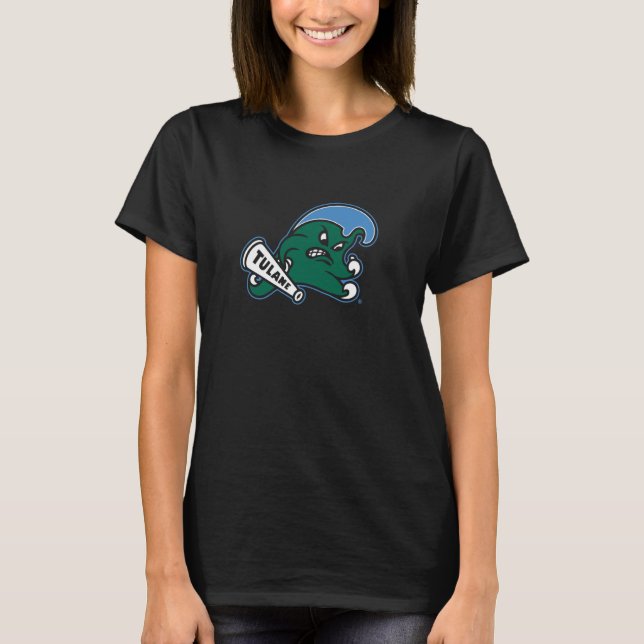 T-shirt Tulane University Green Wave Traditionnel (Devant)