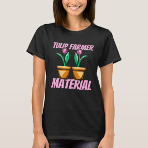 T-shirt Tulip Jardinage Fermier jardiner Jardin Tulips