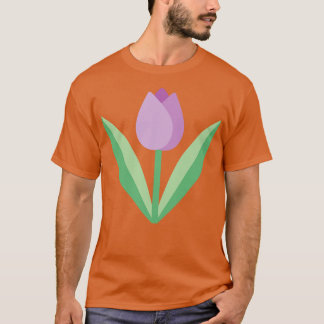T-shirt Tulipe couleur mignonne