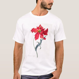 T-shirt Tulipe : Fard à joues de Perroquet